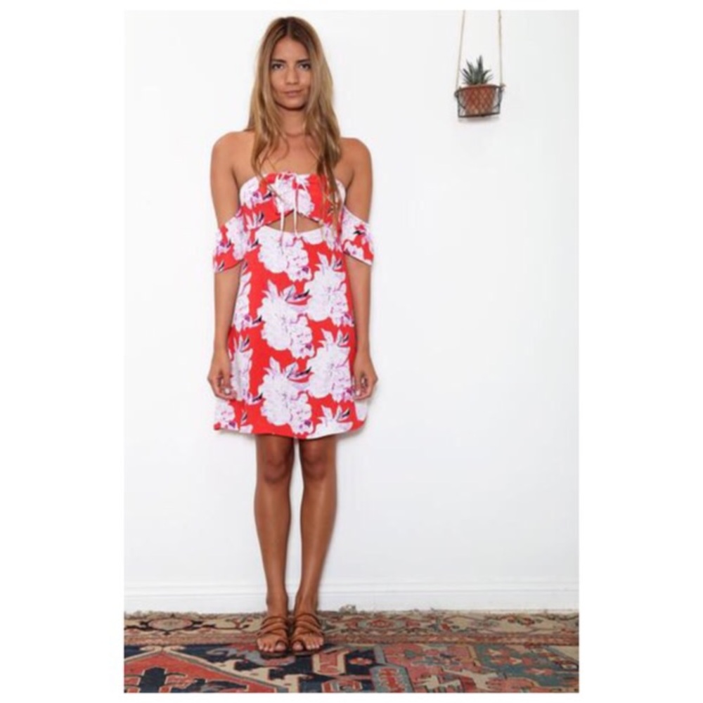 Err Night Mini Dress in Hot Tamale by Flynn Skye